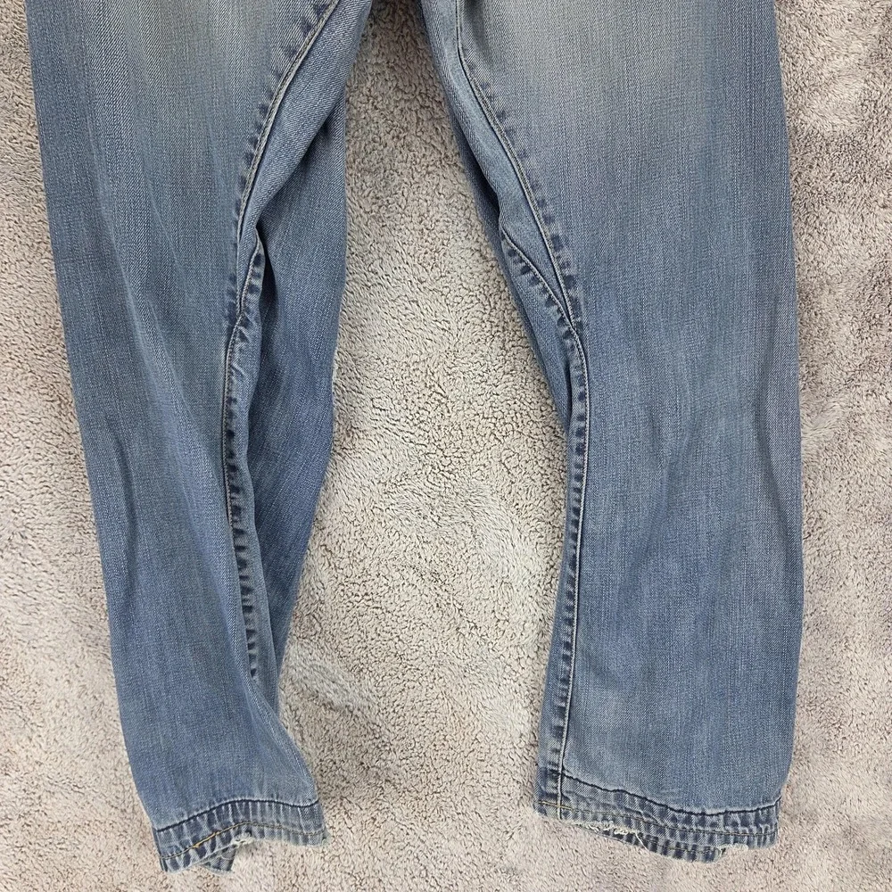 VTG Levis Engineered Jeans Mens Blue Twisted Buckle Back One Pocket Fits 30x30